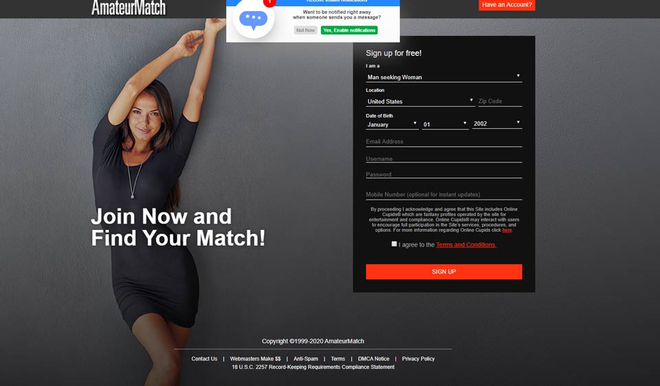 AmateurMatch 2025  — Real Adult Site or Scam?