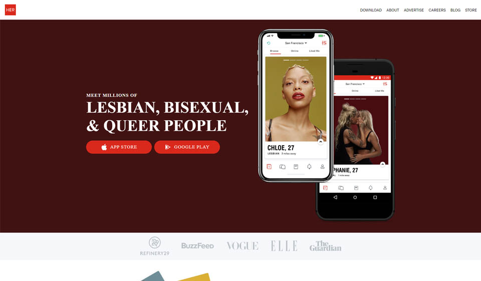 HER Review 2025 – A Dating App where Women Bond with Women