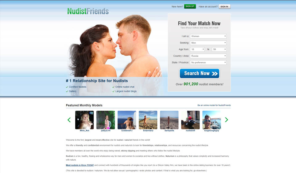 NudistFriends Review 2025  — Real Dating Site or Scam?