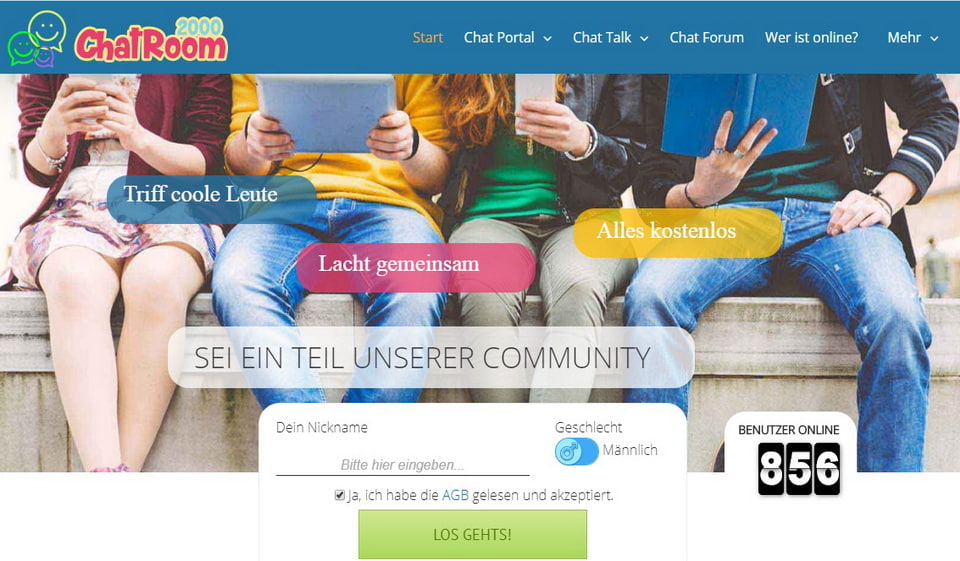 Chatroom2000 im Test 2025: Kosten, Users Erfahrungen