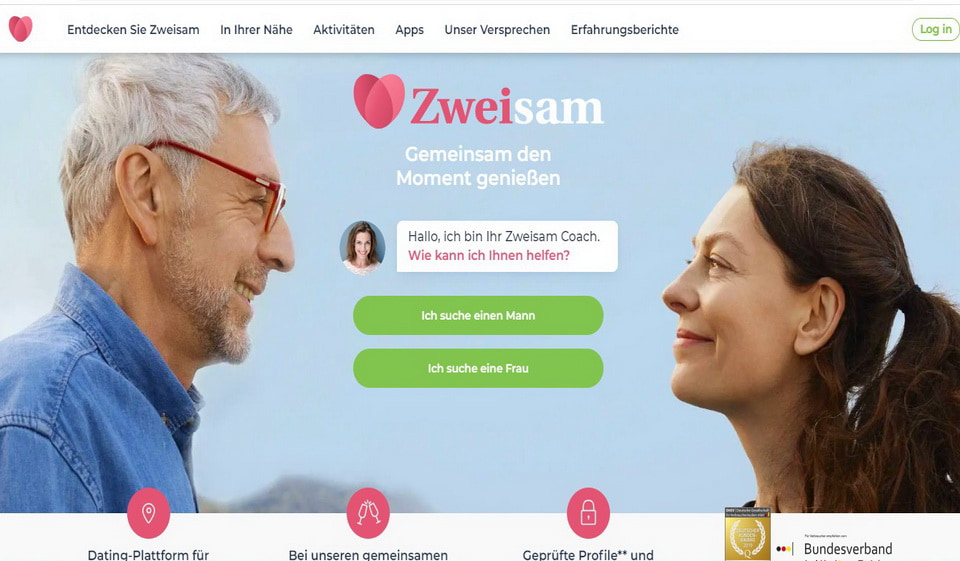 Zweisam im Test 2025: Kosten, Users Erfahrungen